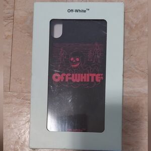 Off-white original iPhone  XS case nwt